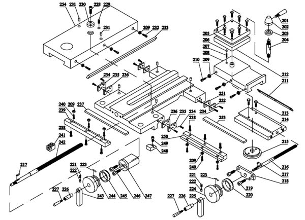 WM180V Складання поперечних санчат, супорта та верхнього супорта токарного верстата